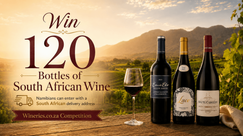 Namibians Can Enter to Win a Share of 120 Bottles of South African Wine